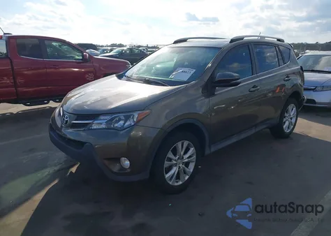 2014 Toyota Rav4 Limited from USA, damaged, VIN 2T3YFREV7EW080099